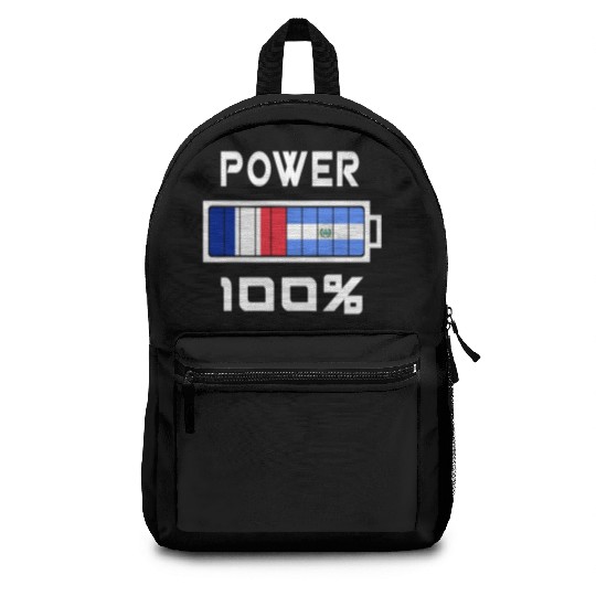El Salvador and France power 100% Backpacks