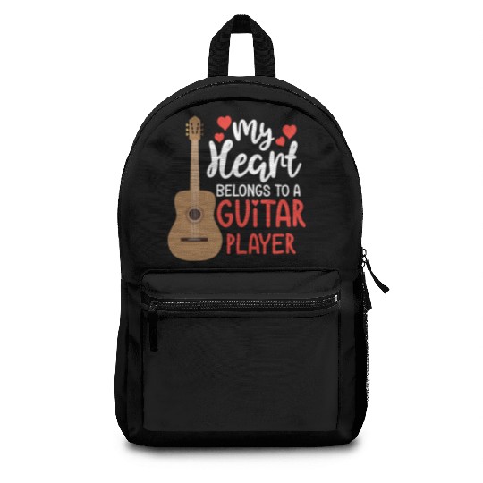 Guitar Player Clothing Musician Gift for Him Her Backpacks