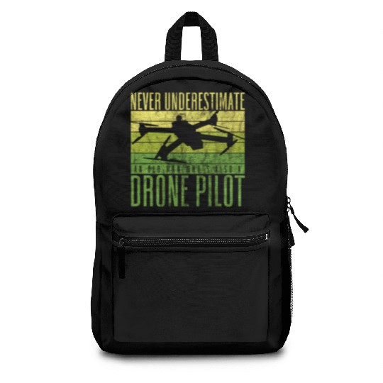 Never Underestimate An Old Man Drone Pilot Quadco Backpacks