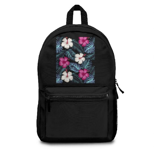 Tropical Leaves Backpacks