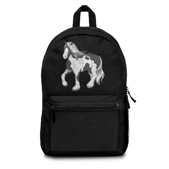 Irish Tinker Horse Backpacks