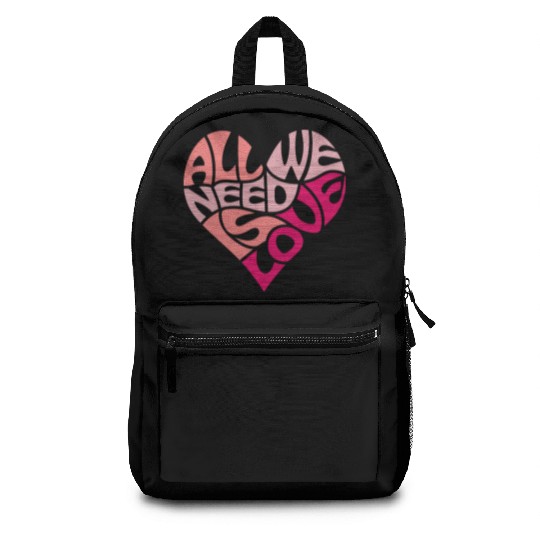All we need is love Backpacks