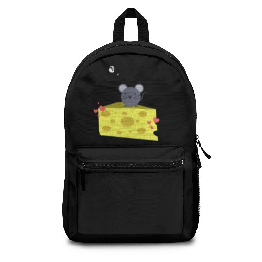 Eat cheese and sin, Best Street art! Classic Backpacks