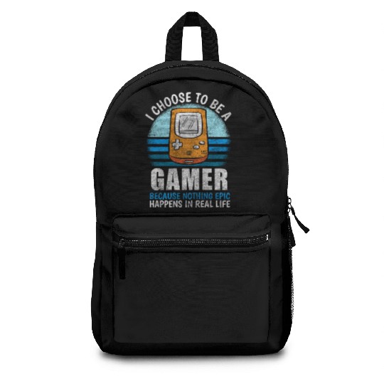 Gaming Nerd Energy Internet Backpacks