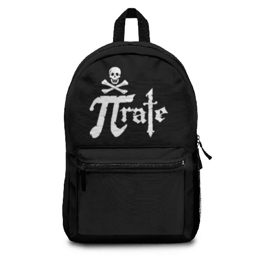 Funny Pirate Pi Symbol Backpacks Nerd Math Geek PI Day