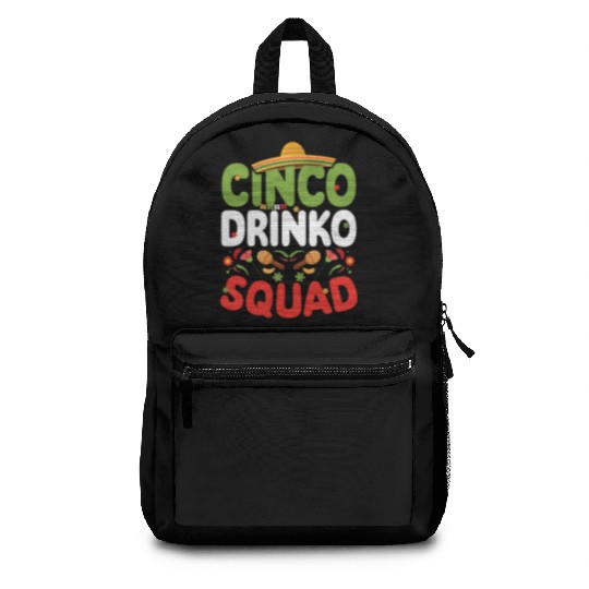 Cinco De Drinko | Bourbon Drinker Backpacks | Whisky