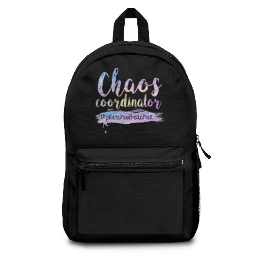 Chaos Coordinator Backpacks Cute Preschool Teacher Backpacks