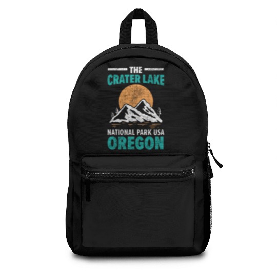 The Crater Lake National Park USA Oregon America Backpacks