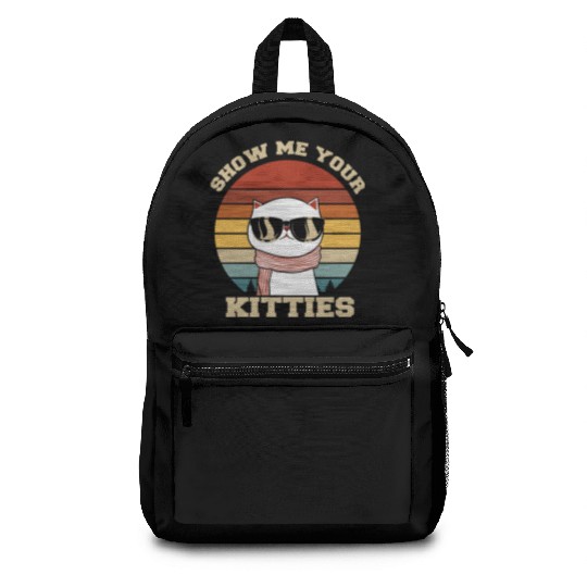 Show me your Kitties Cat Lover Backpacks