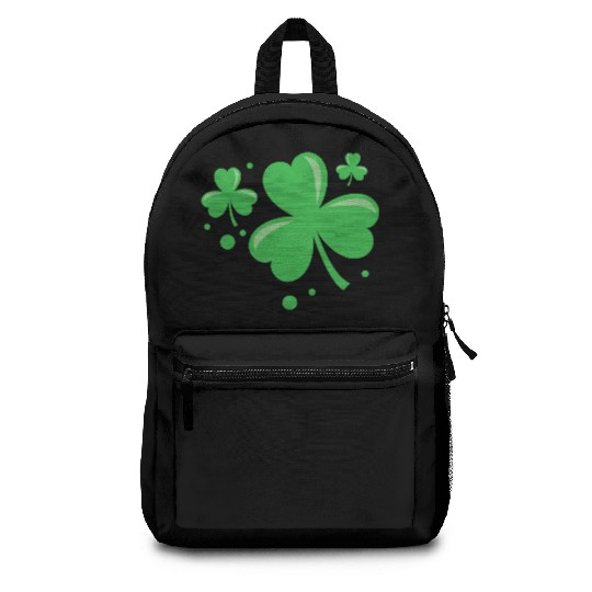 Irish Shamrock Pocket Size Clover St. Patrick's Backpacks