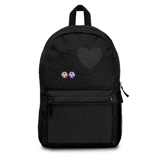 I love Football Backpacks