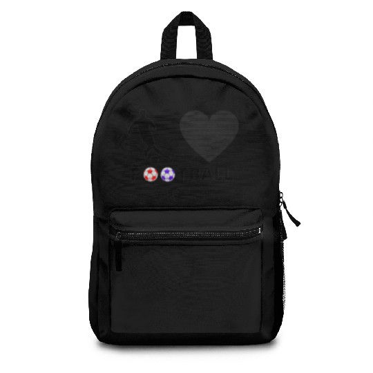 I love Football Backpacks