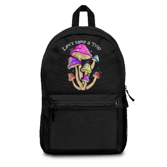 Space Shroom - Magic Mushroom Backpacks