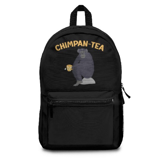 Chimpantea Chimpanzee Monkey Animal Zookeeper Backpacks