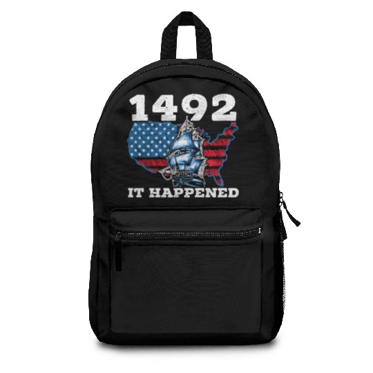 Columbus Day Christopher Columbus Navigator Backpacks