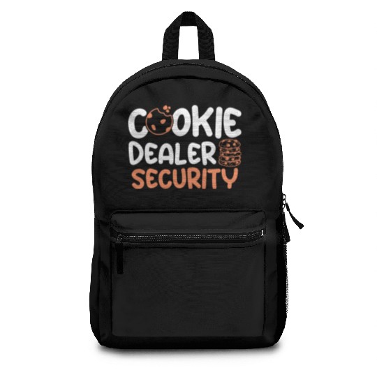 Cookie Dealer Security Sweet Cookies Baking Baker Backpacks