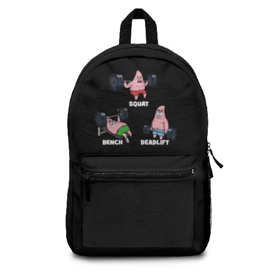 Majin Buu vs Patrick - Funny Anime Gym Backpacks
