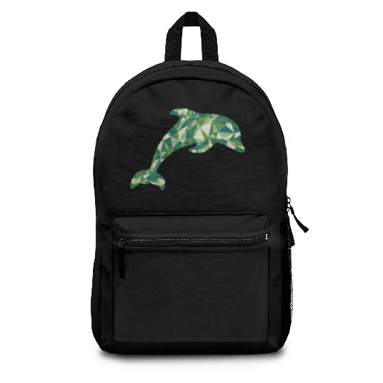 the dolphin green Backpacks