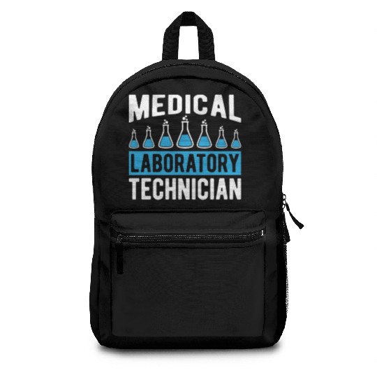 Lab Tech Medical Laboratory Technician Chemist Backpacks