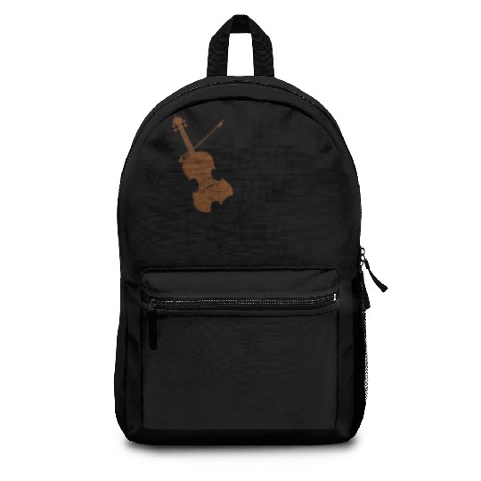Jesus Name Violin Musician Music Violinist Backpacks