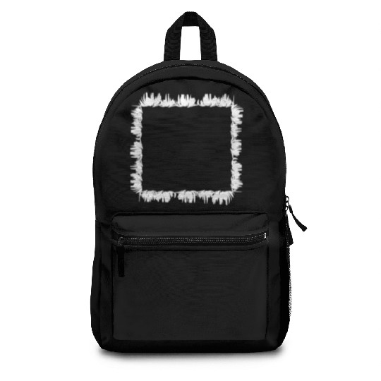square frame grass Backpacks