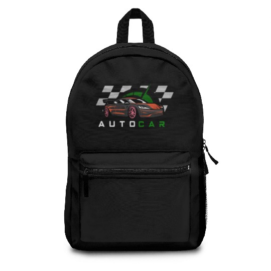 Racing Car Backpacks