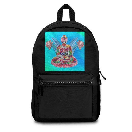 Meditating Buddha Backpacks