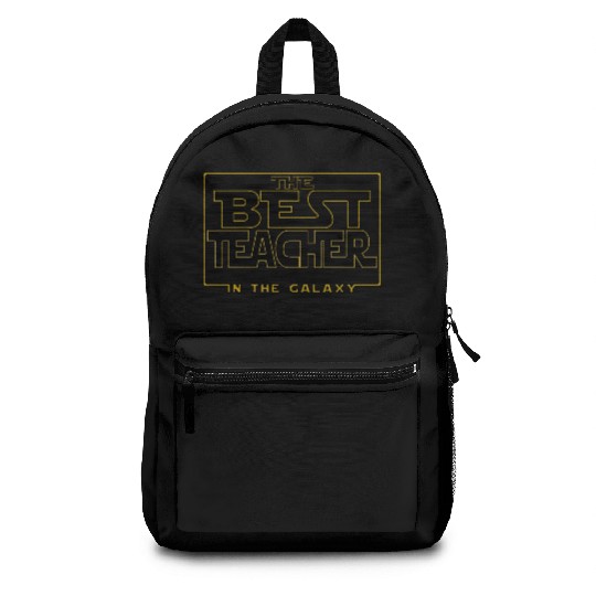 The best teacher in the galaxy Backpacks