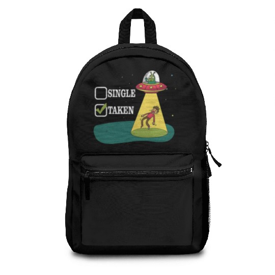 Abduct Horror Green Backpacks