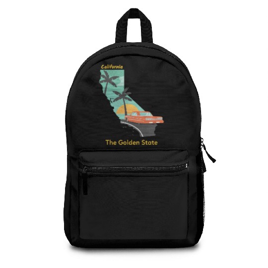 California The Golden State Backpacks
