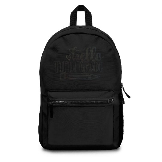 Hello Fifth Grade Student Teacher Back to School Backpacks