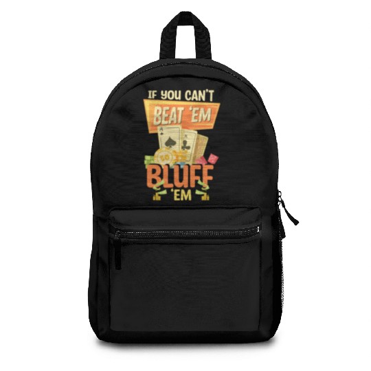Card Game Royal Flush Ace Backpacks
