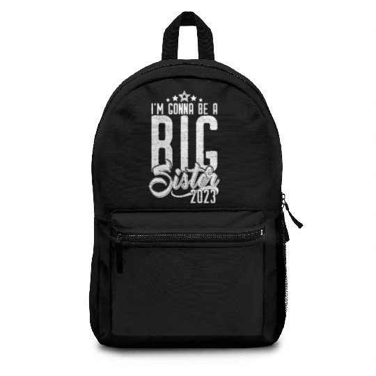 Going to be Big Sister 2023 - Baby Pregnancy Girls Backpacks