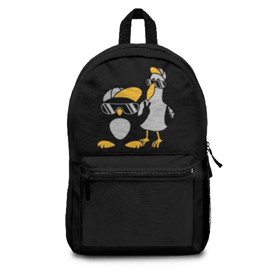 Seagull penguin 2 friends Backpacks