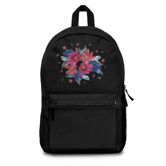 Summer wild flowers mix Backpacks