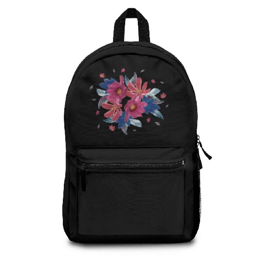 Summer wild flowers mix Backpacks