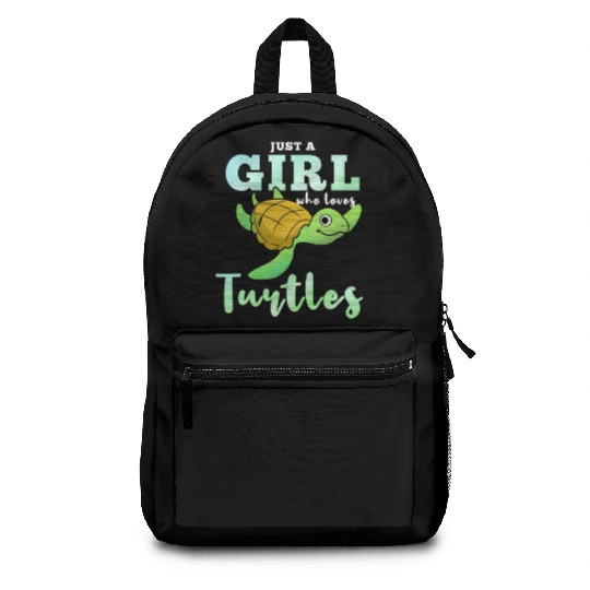 Just A Girl Who Loves Turtles For Turtle Lover New Backpacks