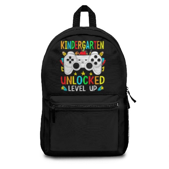 Kindergarten Unlocked Level Up Gamer Boys Back To Backpacks