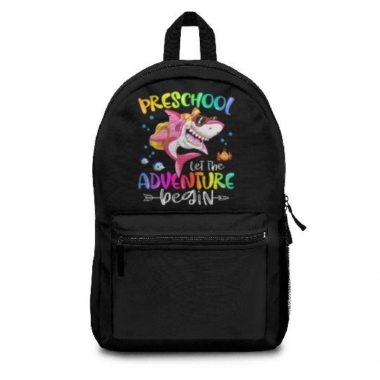 Funny Shark Back To School Backpacks