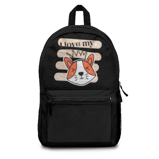 I Love My Dog Backpacks