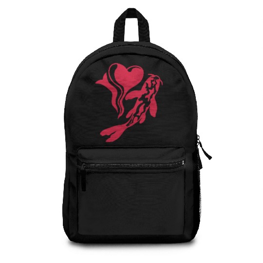koi fish I Love Backpacks