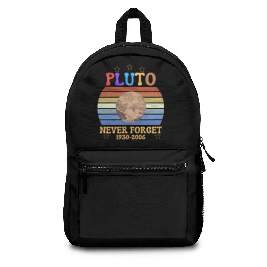 pluto never Forget light Backpacks