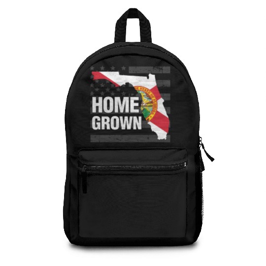 Florida Homegrown American Flag Backpacks