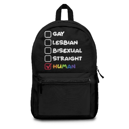 Gay Lesbian Bisexual Straight Human Backpacks