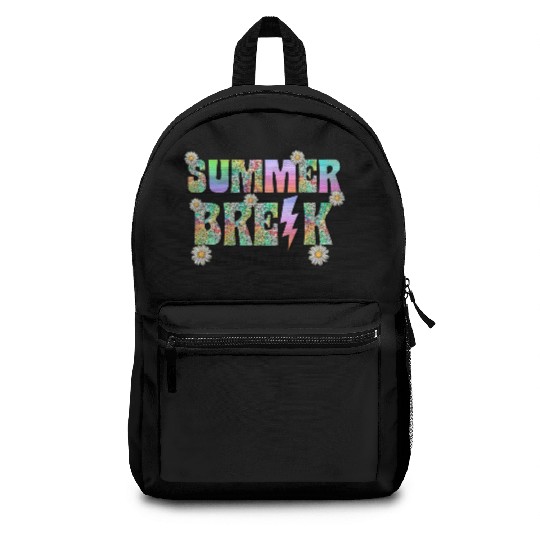 Summer Break Teacher Life Backpacks