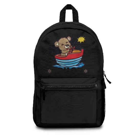 Sailing Sailboat Boating Kid Child Yacht Boat Backpacks