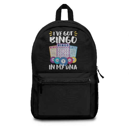 Bingo Card Game Grandma Bingo Player Bingo Cards Backpacks
