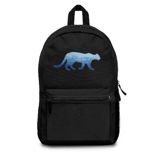Mountain Lion and Mountain Biker Backpacks