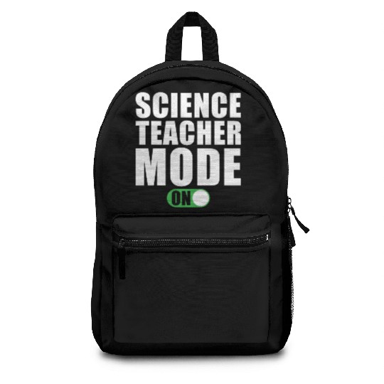 Science Teacher Mode on Backpacks