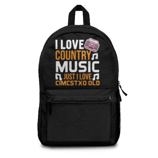 I love Country Music Backpacks
